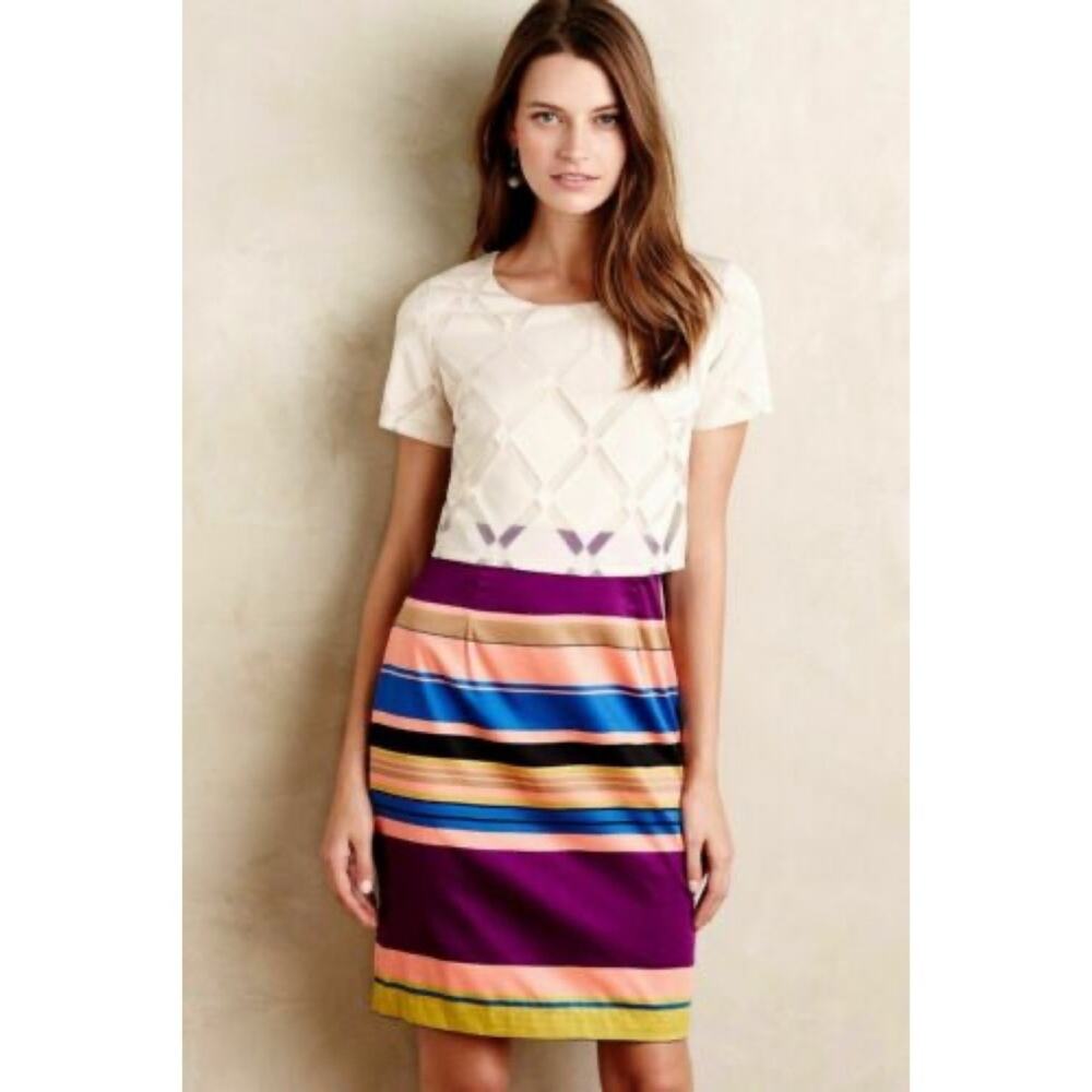 Anthropologie Weston Stripe Carolina Dress